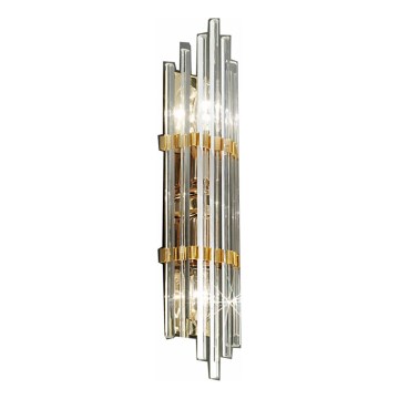 Kolarz 0342.62M.3 - Sieninis šviestuvas ONTARIO 2xE14/40W/230V 41 cm 24K auksas
