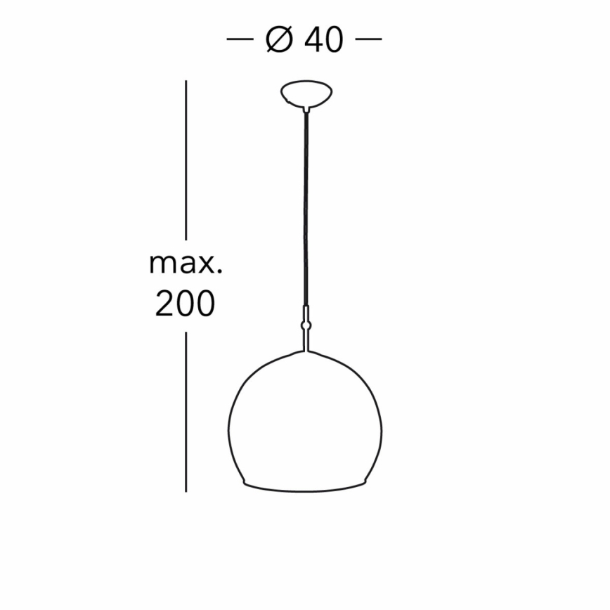 Kolarz 0392.31L.3.Aq.Ch - Pakabinamas sietynas LUNA 1xE27/60W/230V 24K auksas