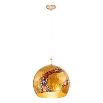 Kolarz 0392.31L.3.Ki.Au - Pakabinamas sietynas LUNA 1xE27/60W/230V 24K auksas