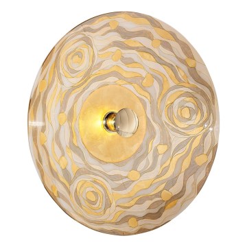 Kolarz 0415.61XL.3.Ch - Sieninis šviestuvas LUNA 1xE27/100W/230V 24K auksas