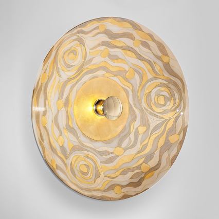 Kolarz 0415.61XL.3.Ch - Sieninis šviestuvas LUNA 1xE27/100W/230V 24K auksas