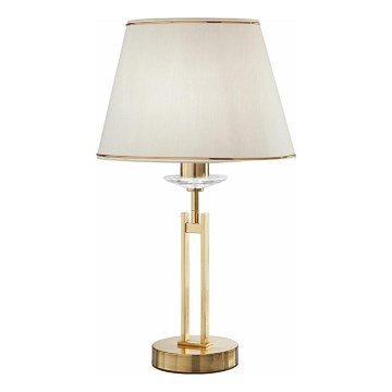 Kolarz 330.71.8C - Krištolinis stalinis šviestuvas IMPERIAL 1xE27/60W/230V auksas/smėlio spalva