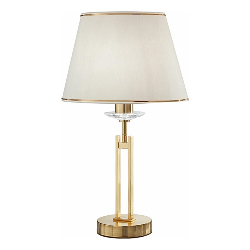Kolarz 330.71.8C - Krištolinis stalinis šviestuvas IMPERIAL 1xE27/60W/230V auksas/smėlio spalva