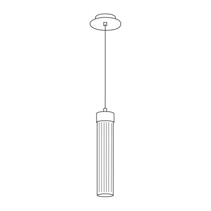 Kolarz 6009.30130 - Pakabinamas sietynas RAGGIO 1xE14/25W/230V 24K auksas