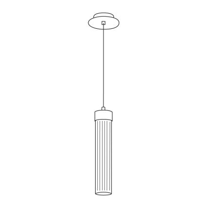 Kolarz 6009.30150 - Pakabinamas sietynas RAGGIO 1xE14/25W/230V sidabras