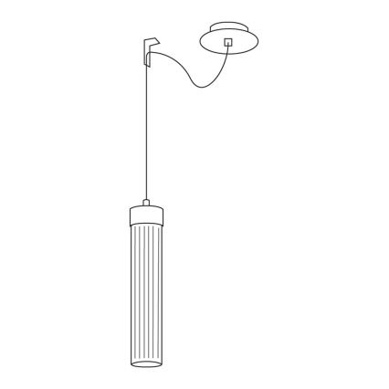 Kolarz 6009.30151 - Pakabinamas sietynas RAGGIO 1xE14/25W/230V sidabras