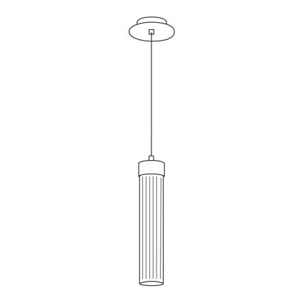 Kolarz 6009.30160 - Pakabinamas sietynas RAGGIO 1xE14/25W/230V matinis chromas