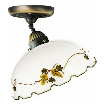 Kolarz 731.10.111 - Prigludusi liustra NONNA 1xE27/75W/230V, skersmuo 30 cm, vyno spalvos