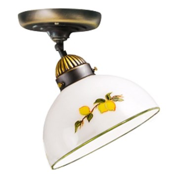 Kolarz 731.10.126 - Tvirtinamas sietynas NONNA 1xE27/75W/230V diametras 20 cm citrinos