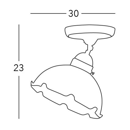 Kolarz 731.10.26 - Akcentinis šviestuvasNONNA 1xE27/75W/230V žalias