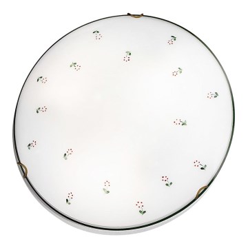 Kolarz 731.12.4.70 - Lubinis šviestuvas NONNA 2xE27/60W/230V diametras 40 cm žalia