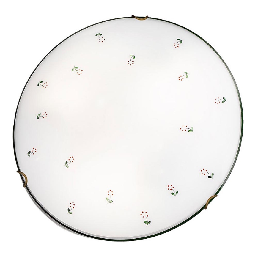 Kolarz 731.13.4.70 - Lubinis šviestuvas NONNA 3xE27/60W/230V diametras 50 cm žalia