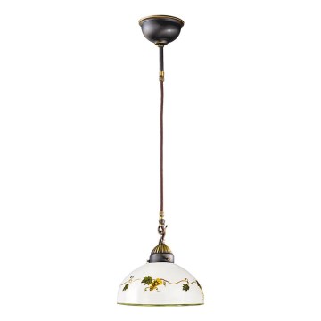 Kolarz 731.30.137 - Pakabinamas sietynas NONNA 1xE27/75W/230V diametras 30 cm vynuogės
