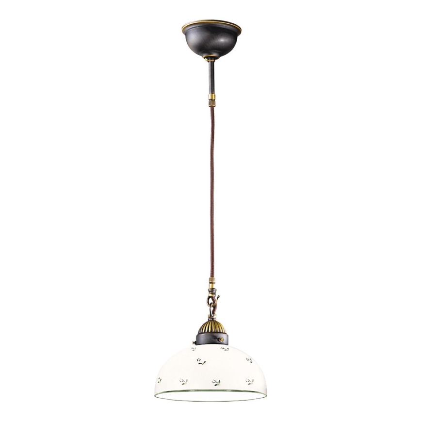 Kolarz 731.30.20 - Pakabinamas sietynas NONNA 1xE27/75W/230V diametras 20 cm žalia