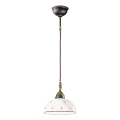 Kolarz 731.30.68 - Pakabinamas sietynas NONNA 1xE27/75W/230V diametras 30 cm raudona