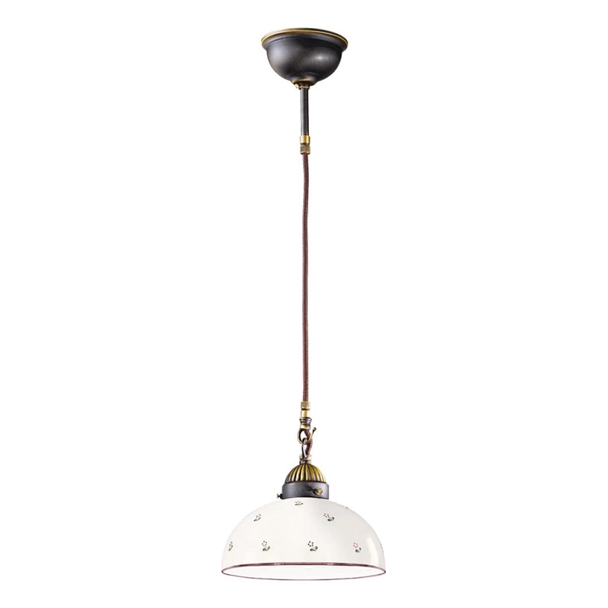 Kolarz 731.30.68 - Pakabinamas sietynas NONNA 1xE27/75W/230V diametras 30 cm raudona