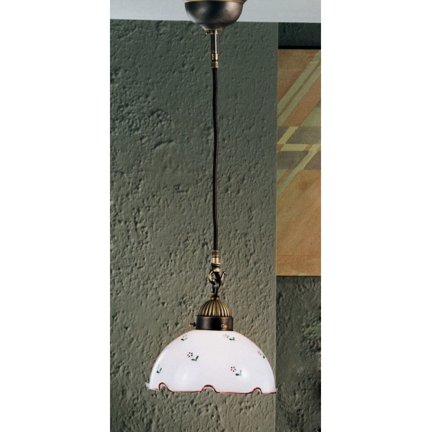 Kolarz 731.30.70 - Pakabinamas sietynas NONNA 1xE27/75W/230V raudonas