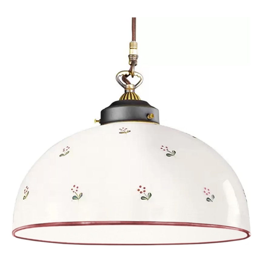 Kolarz 731.32.77 - Pakabinamas sietynas NONNA 1xE27/75W/230V diametras 36 cm raudona