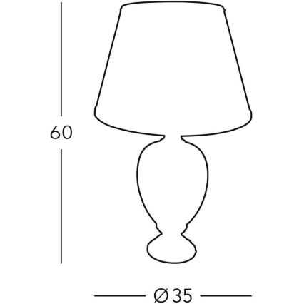 Kolarz 780.70 - Stalinis šviestuvas GIARDINO 1xE27/100W/230V