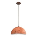 Kolarz A1339.31.Co.VinCu/50 - Pakabinamas šviestuvas ant laido CULT 1xE27/100W/230V skersmuo 50 cm varinis