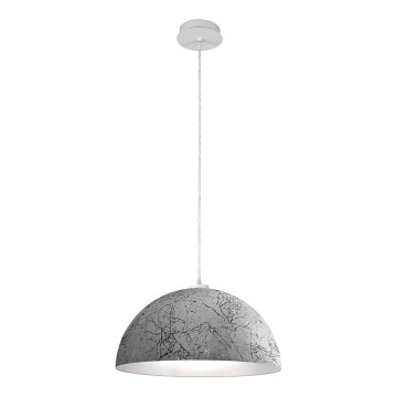 Kolarz A1339.31.Wm.VinAg/40 - Pakabinamas šviestuvas ant laido CULT 1xE27/100W/230V skersmuo 40 cm sidabrinės spalvos