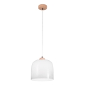 Kolarz A1352.31.W - Pakabinamas šviestuvas ant laido NONNA 1xE27/60W/230V ąžuolas/balta