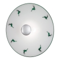 Kolarz A1353.61.XL.5.G.100 - Sieninis šviestuvas NONNA 1xE27/100W/230V elnių žalia