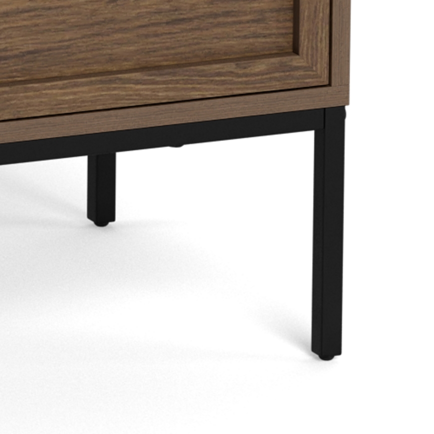 Komoda ALIN 80x40 cm ruda