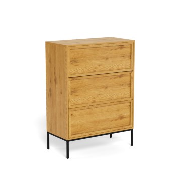 Komoda ALIN, 80x40 cm, šviesiai ruda