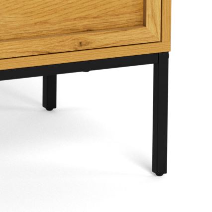 Komoda ALIN, 80x40 cm, šviesiai ruda