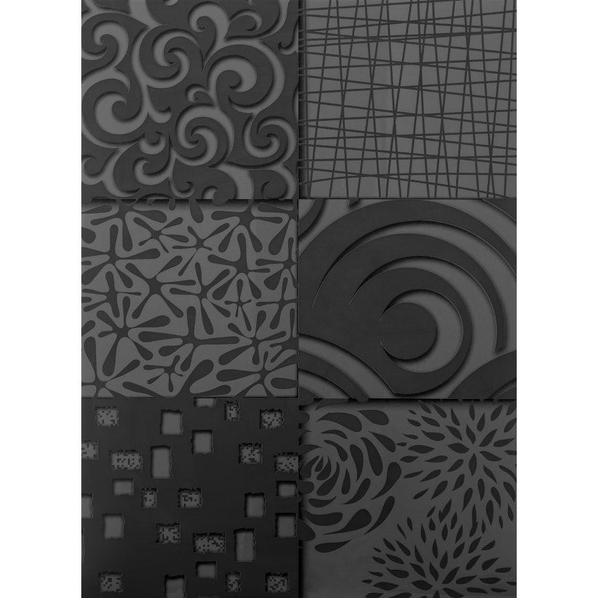 Komoda ARIA antracitas