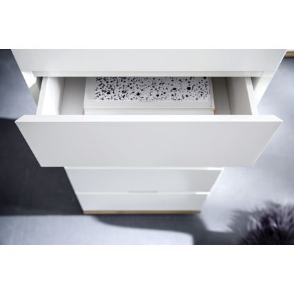 Komoda ARVI balta/ąžuolas