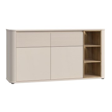 Komoda BASKO smėlio/ąžuolo