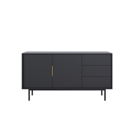 Komoda ELI 154x82x39 cm, juoda