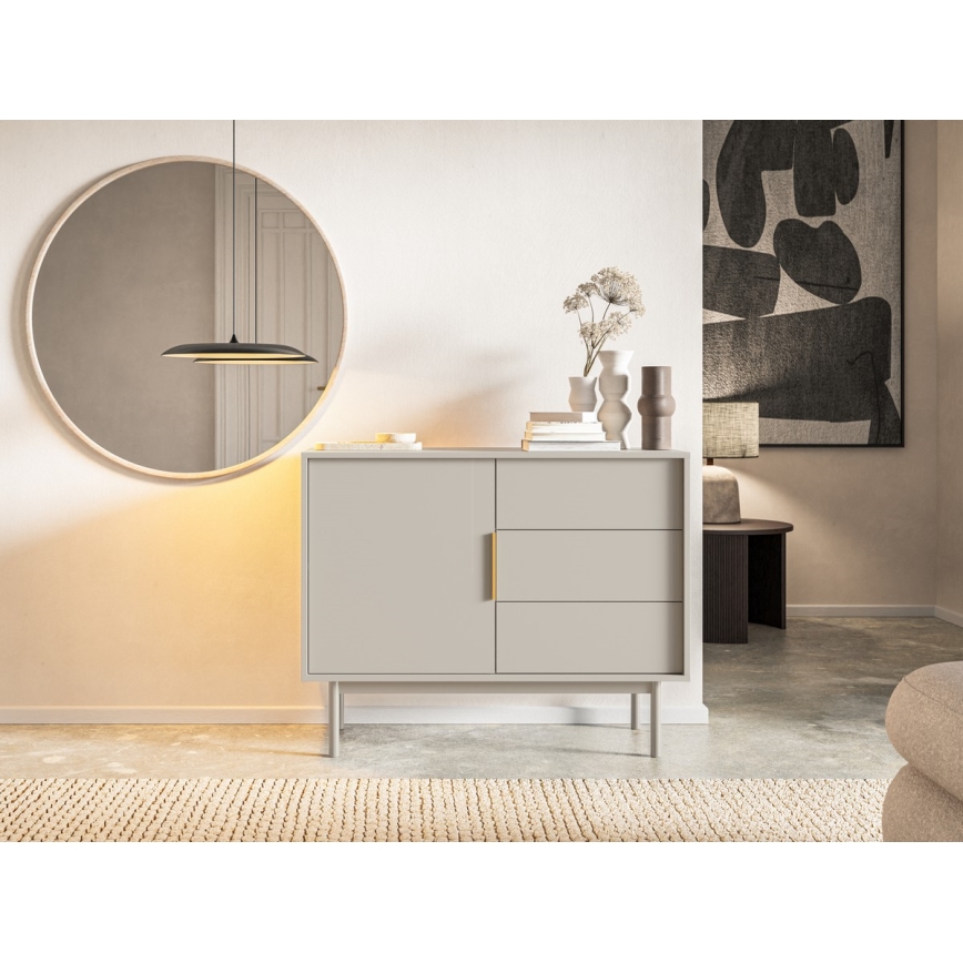 Komoda ELI smėlio spalvos