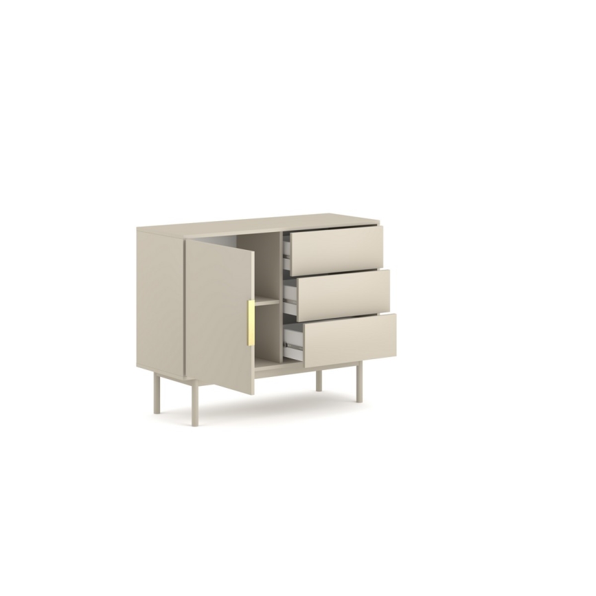 Komoda ELI smėlio spalvos