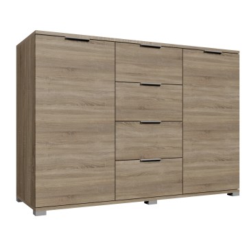 Komoda HOPE 120x78x35 ąžuolas Sonoma