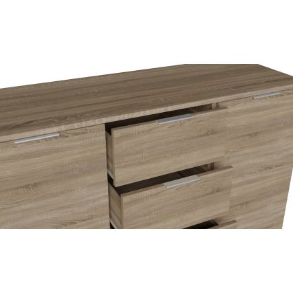 Komoda HOPE 120x78x35 ąžuolas Sonoma