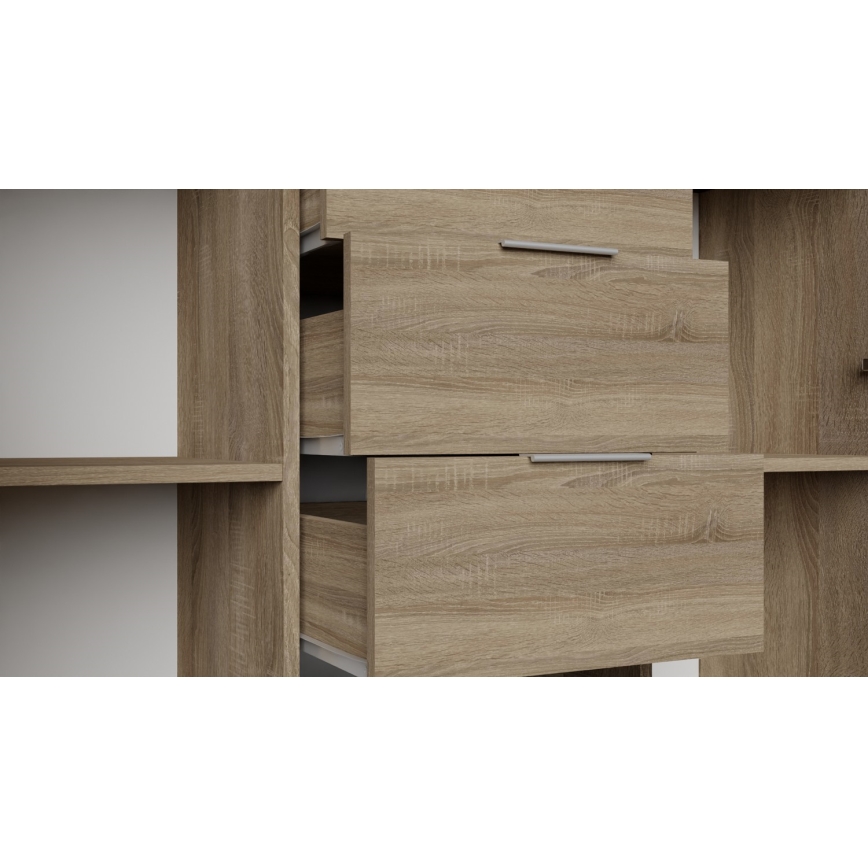 Komoda HOPE 120x78x35 ąžuolas Sonoma