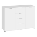 Komoda HOPE 120x78x35 cm balta