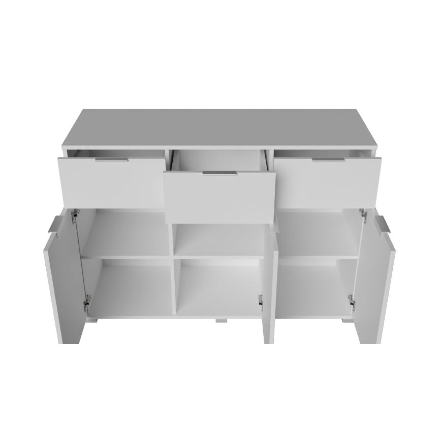 Komoda HOPE 80x78x35 cm balta
