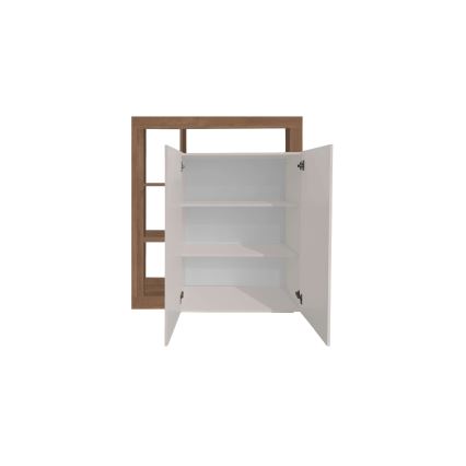 Komoda LENOR kašmyras/ąžuolas