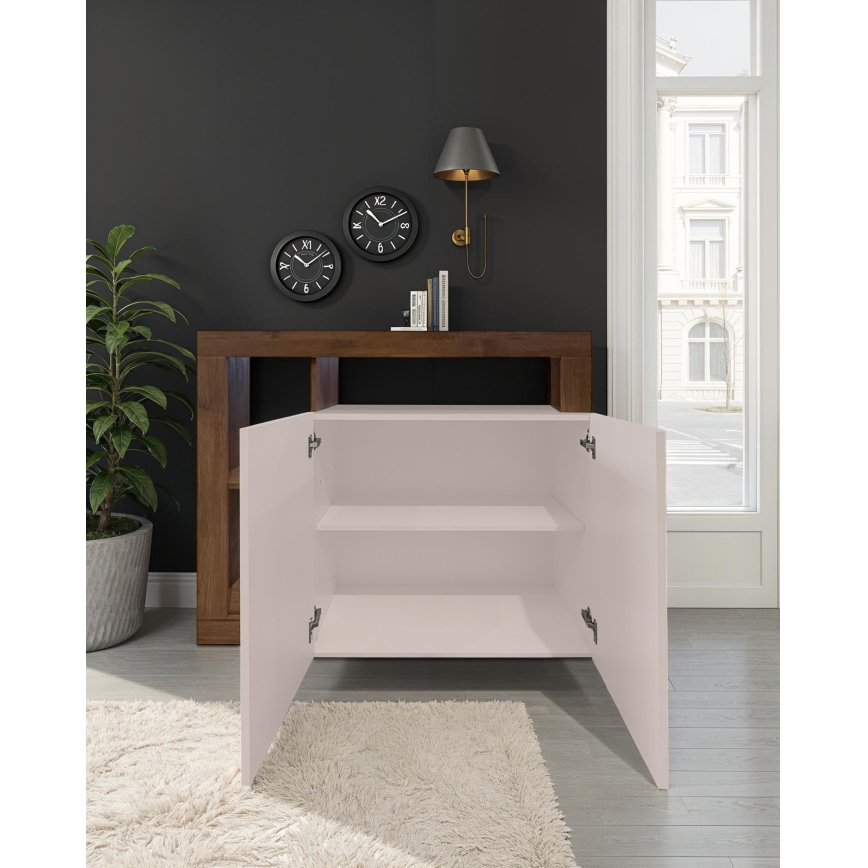 Komoda LENOR kašmyras/ąžuolas