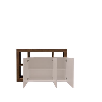 Komoda LENOR kašmyras/ąžuolas