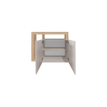 Komoda LENOR kašmyras/šviesus ąžuolas