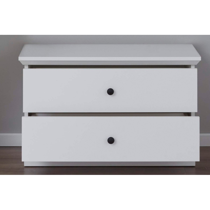 Komoda LIANTE 49x81 cm balta