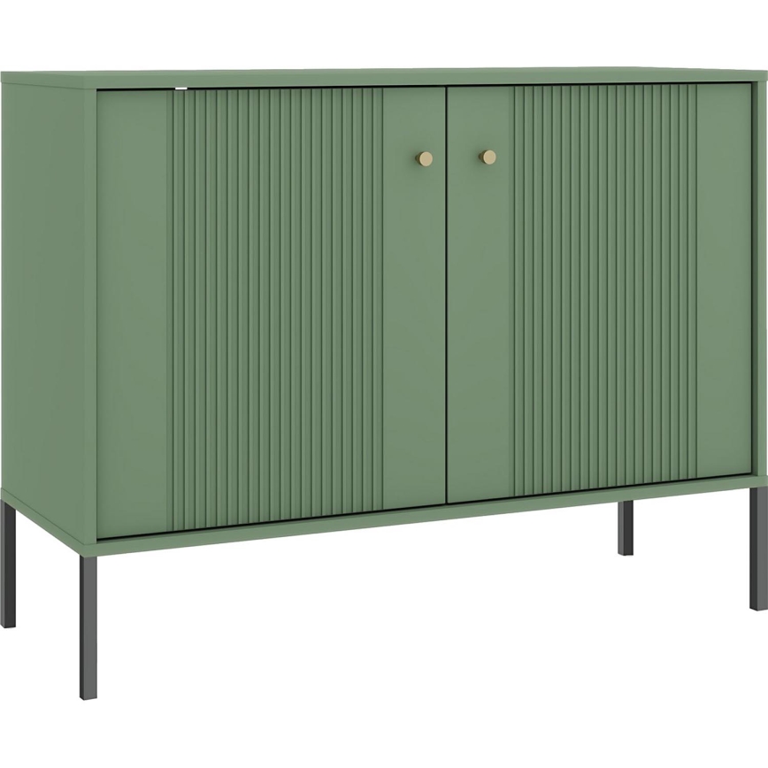 Komoda LUE žalia/juoda