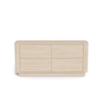 Komoda MADERA 160x75 cm balto ąžuolo
