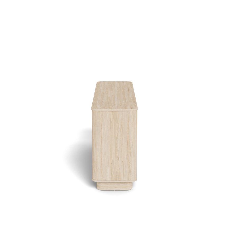 Komoda MADERA 160x75 cm balto ąžuolo