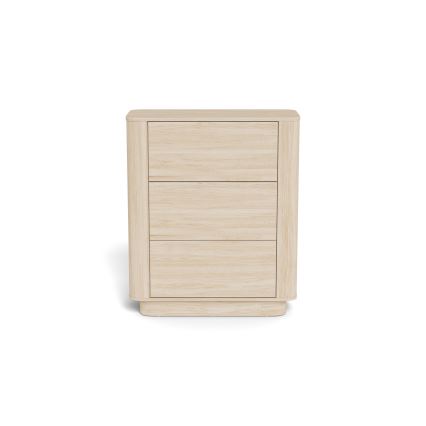 Komoda MADERA 90x107 cm baltas ąžuolas